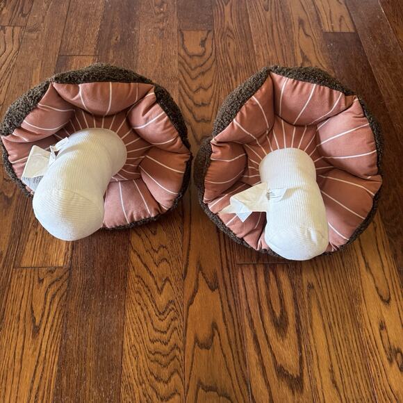 New Target Bullseye's Playground Mushroom Pillow Set of 2 Novelty Fall Decor - Picture 5 of 12